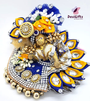 Divine Gopal ji Dress /Elegant Krishna Poshak, RKF# 849