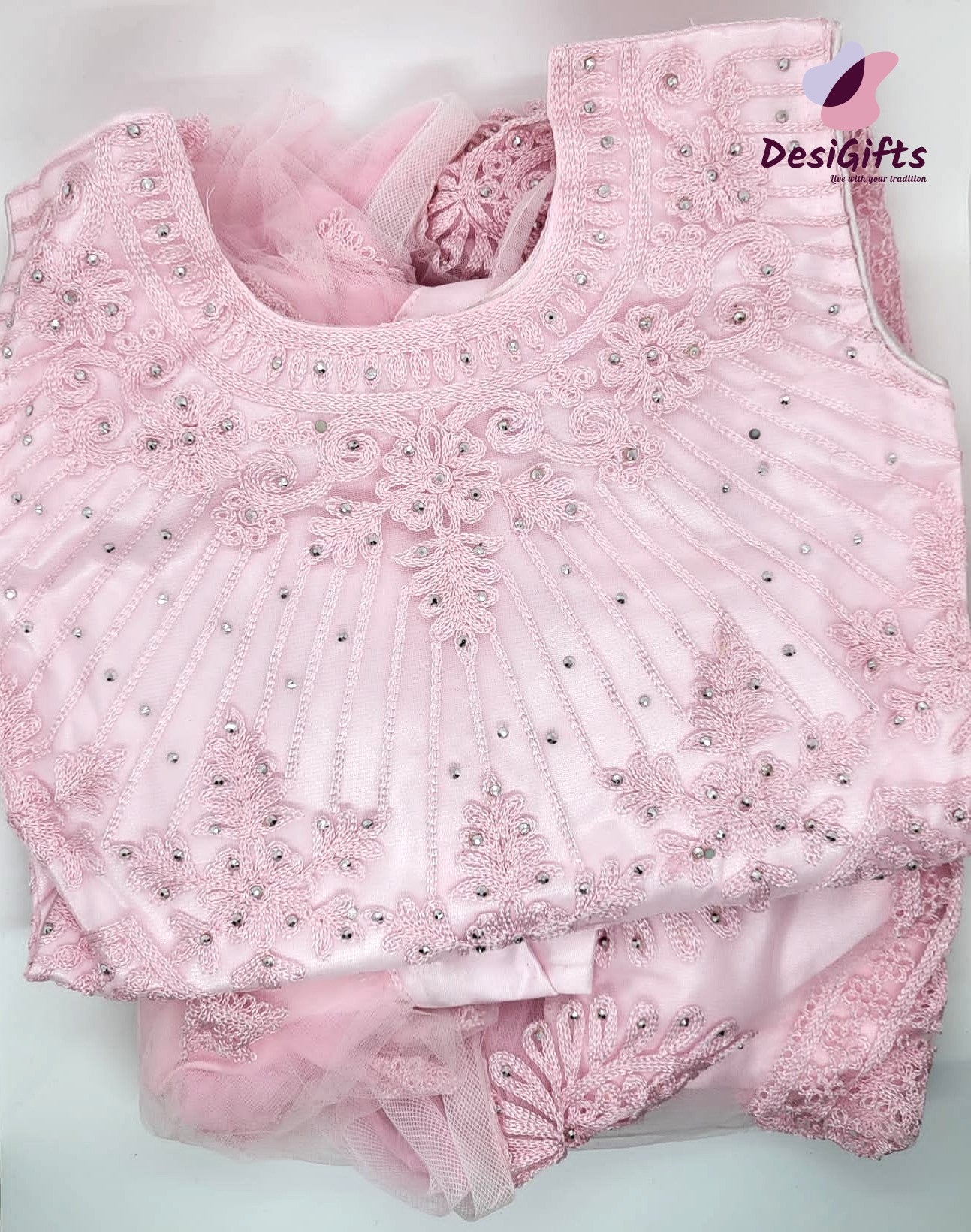 Girl's Simple yet Elegant Lehnga Choli, Design GRL #817