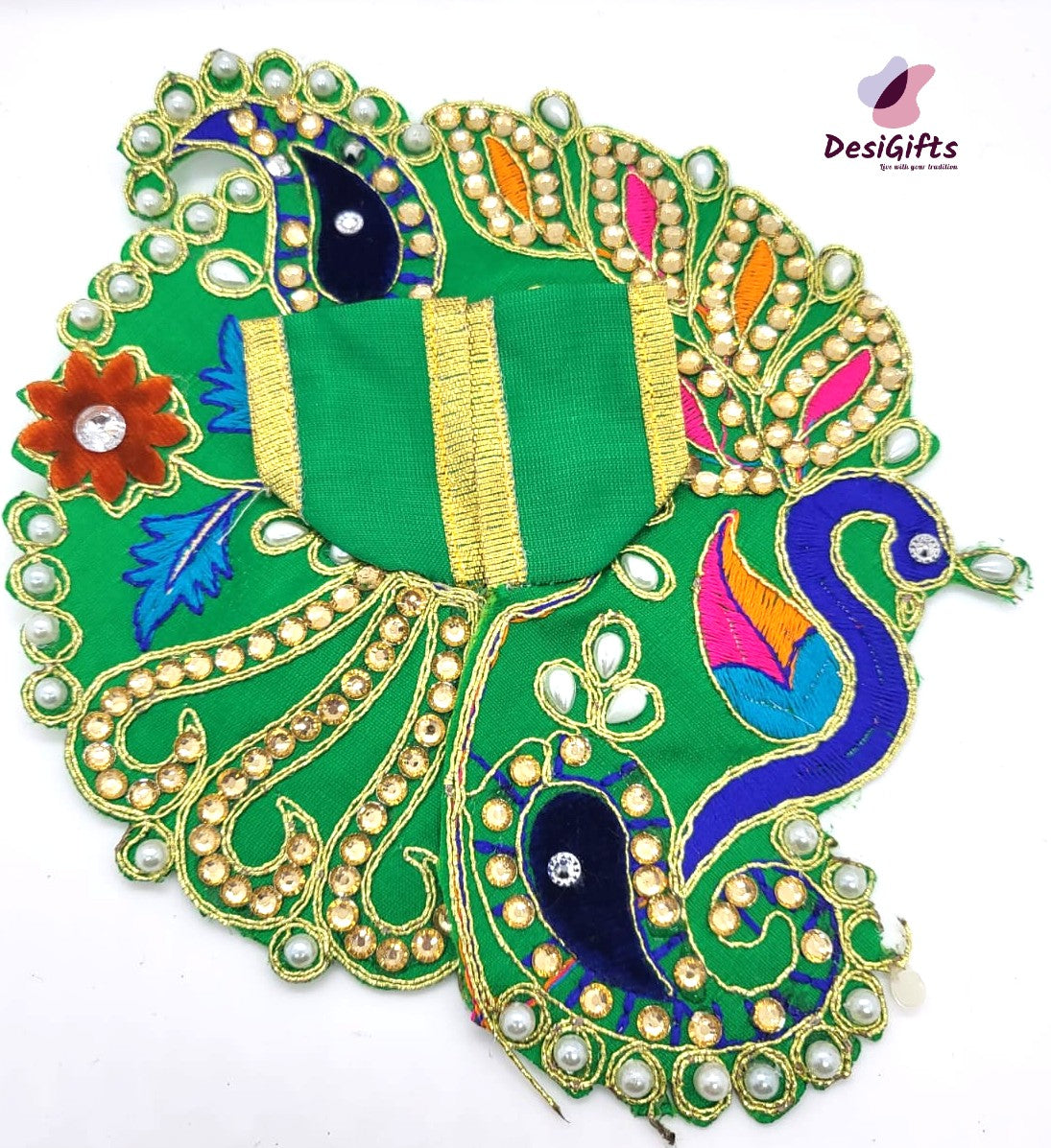 Amazon.com: Laddu Gopal Dress /Laddu Gopal Designer Dress / Lord Krishna  Dress (Combo of 2) (Size 0no) RK_466 : Clothing, Shoes & Jewelry