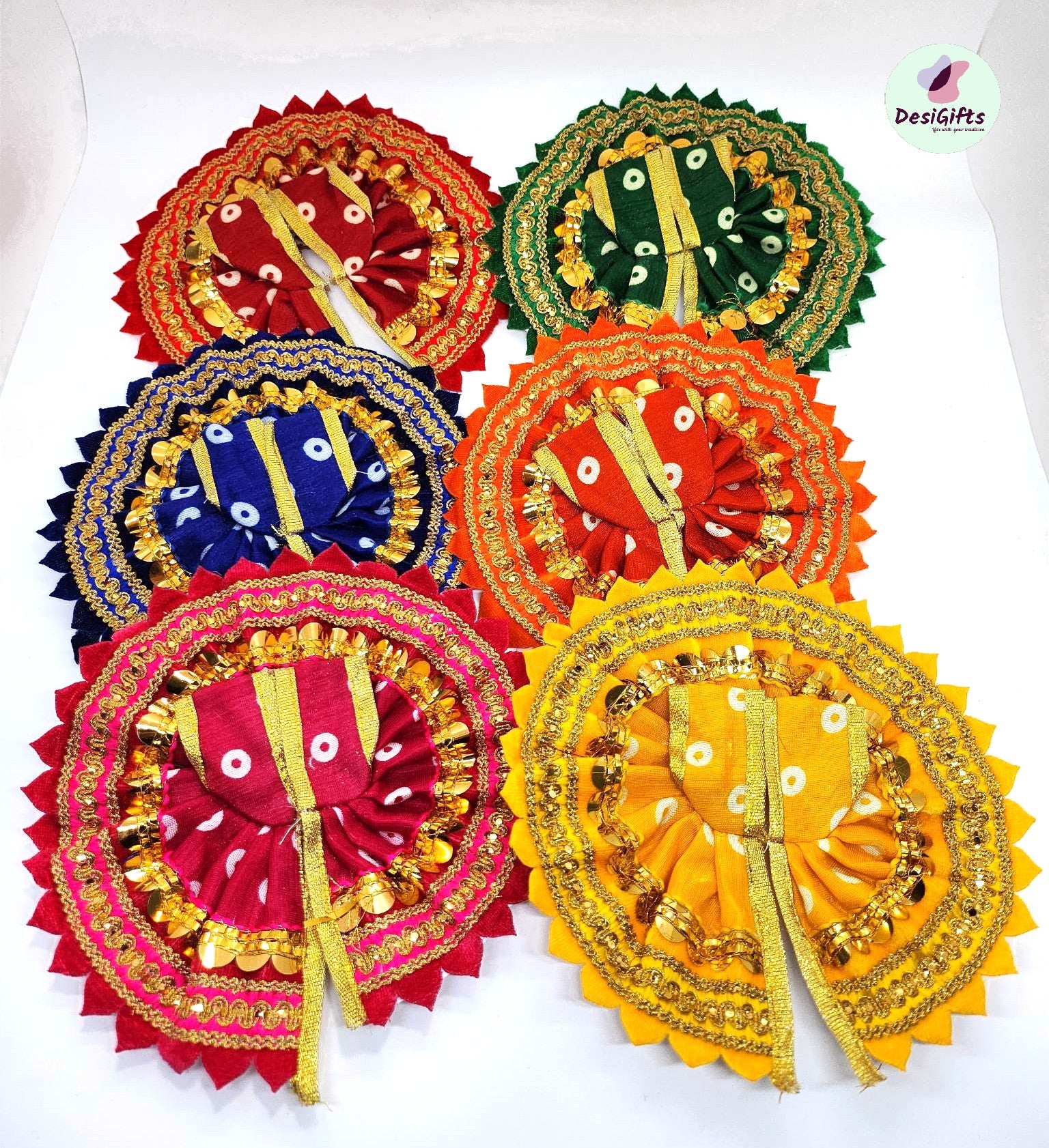 Bandini Design Bal Gopal ji Poshak in Size 2, RKF# 949