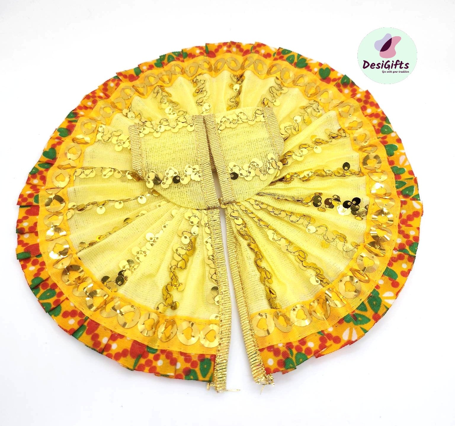 Bandini Gotapatti Bal Gopal ji Dress in Size 4,  RKF# 952