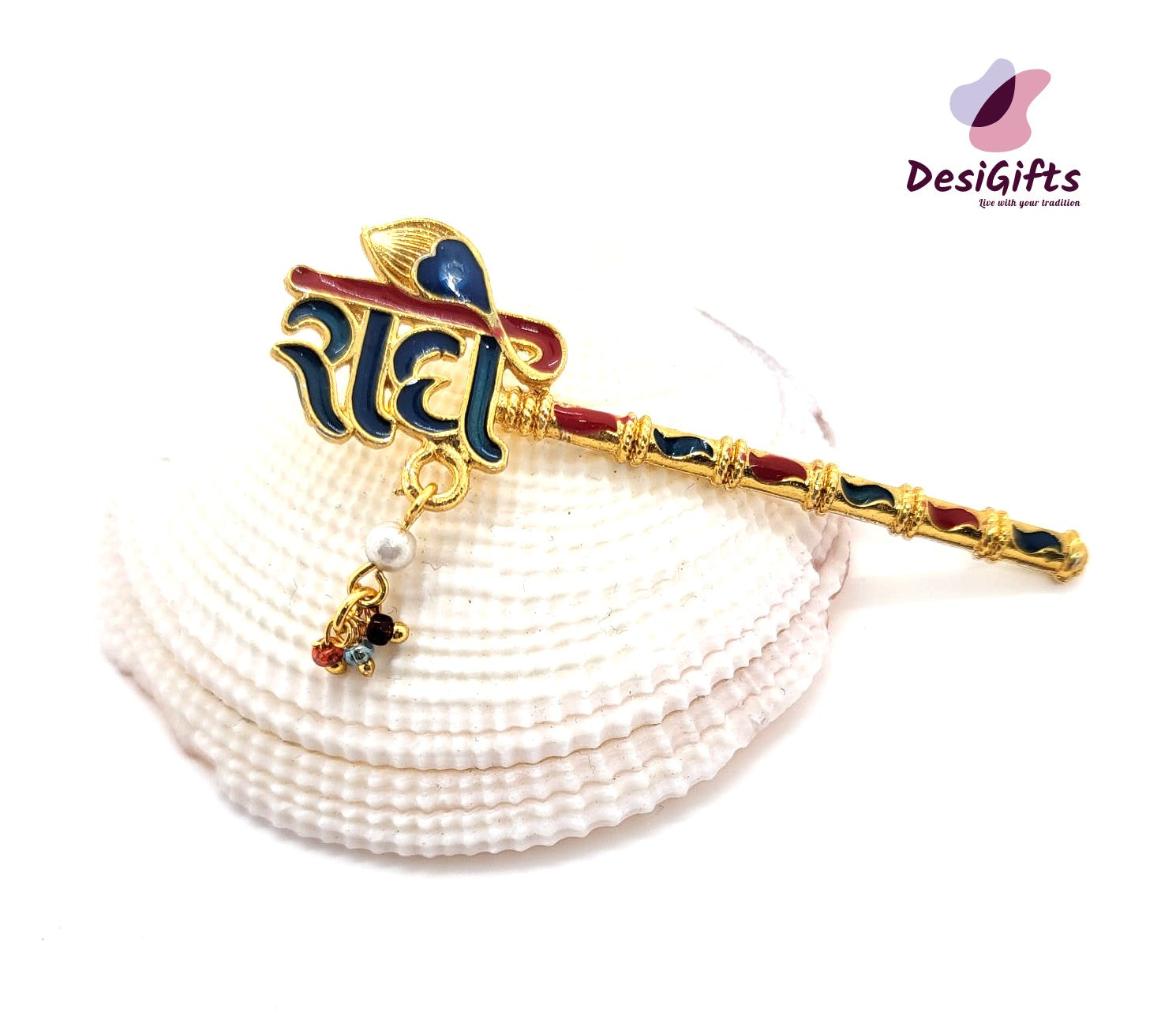 Charming Laddu Gopal Bansuri / flute, Krishna Murli / Bal Gopal Bansi, 2.5", RKF#695