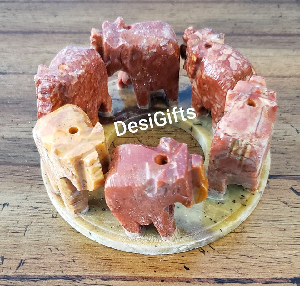 Stone Elephant Incense holder, IHS#213