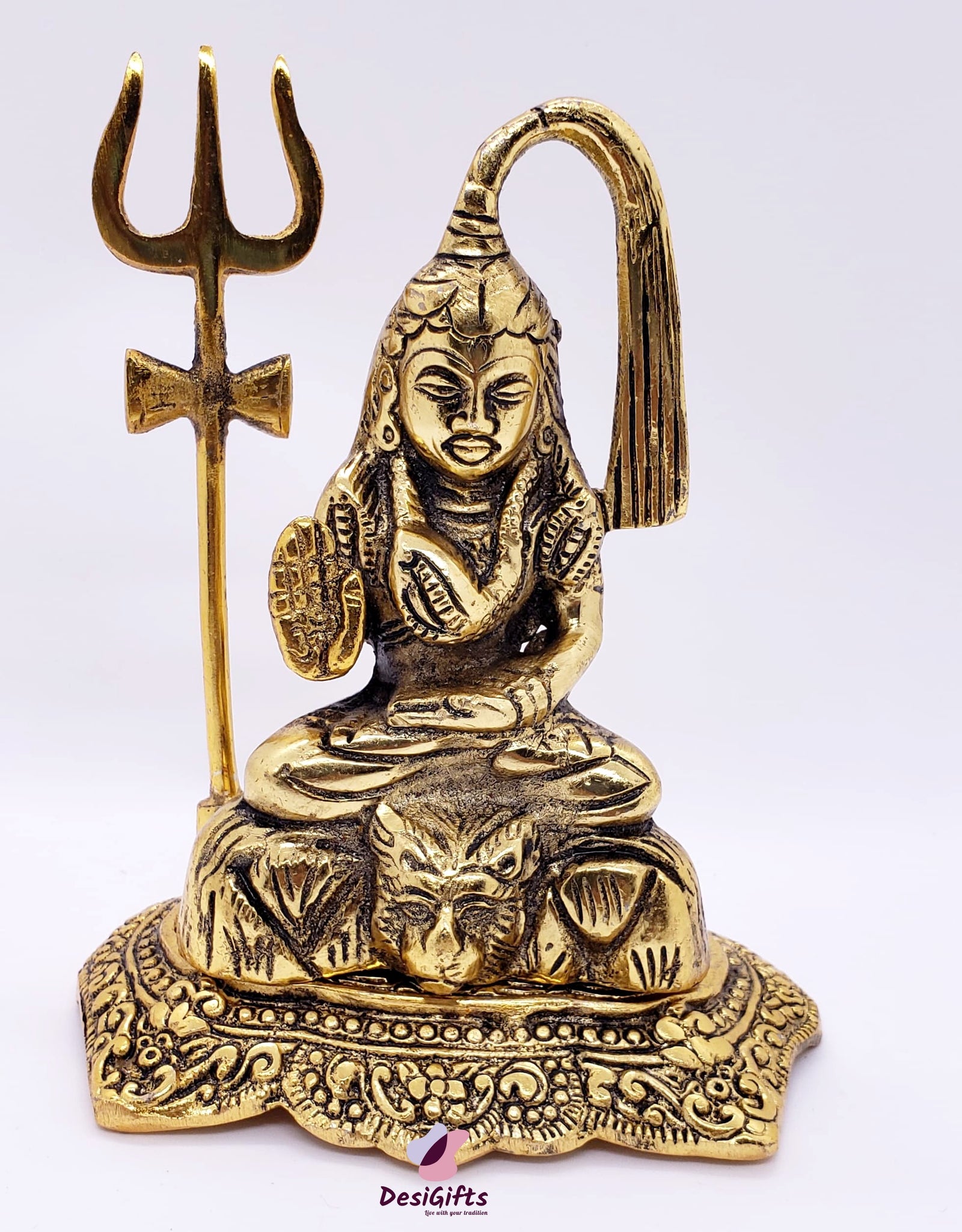 Lord Shiva Statue, 5" size, S5M#118
