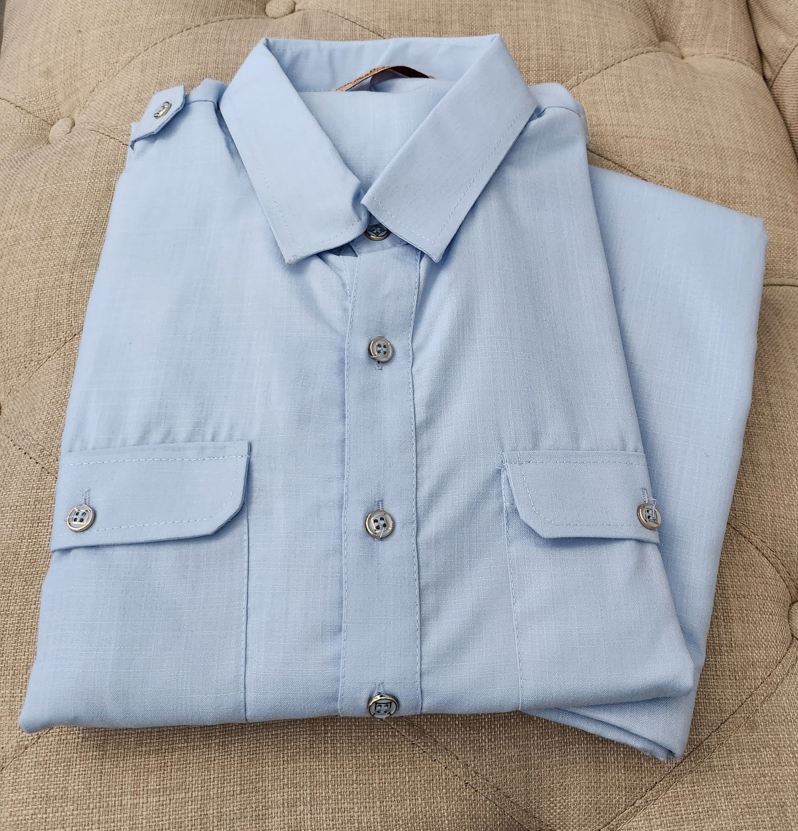 Sky Blue Pathani Cotton Kurta Indian Design Panjabi look, Kurta pajama Set, Men Design KPS- 913