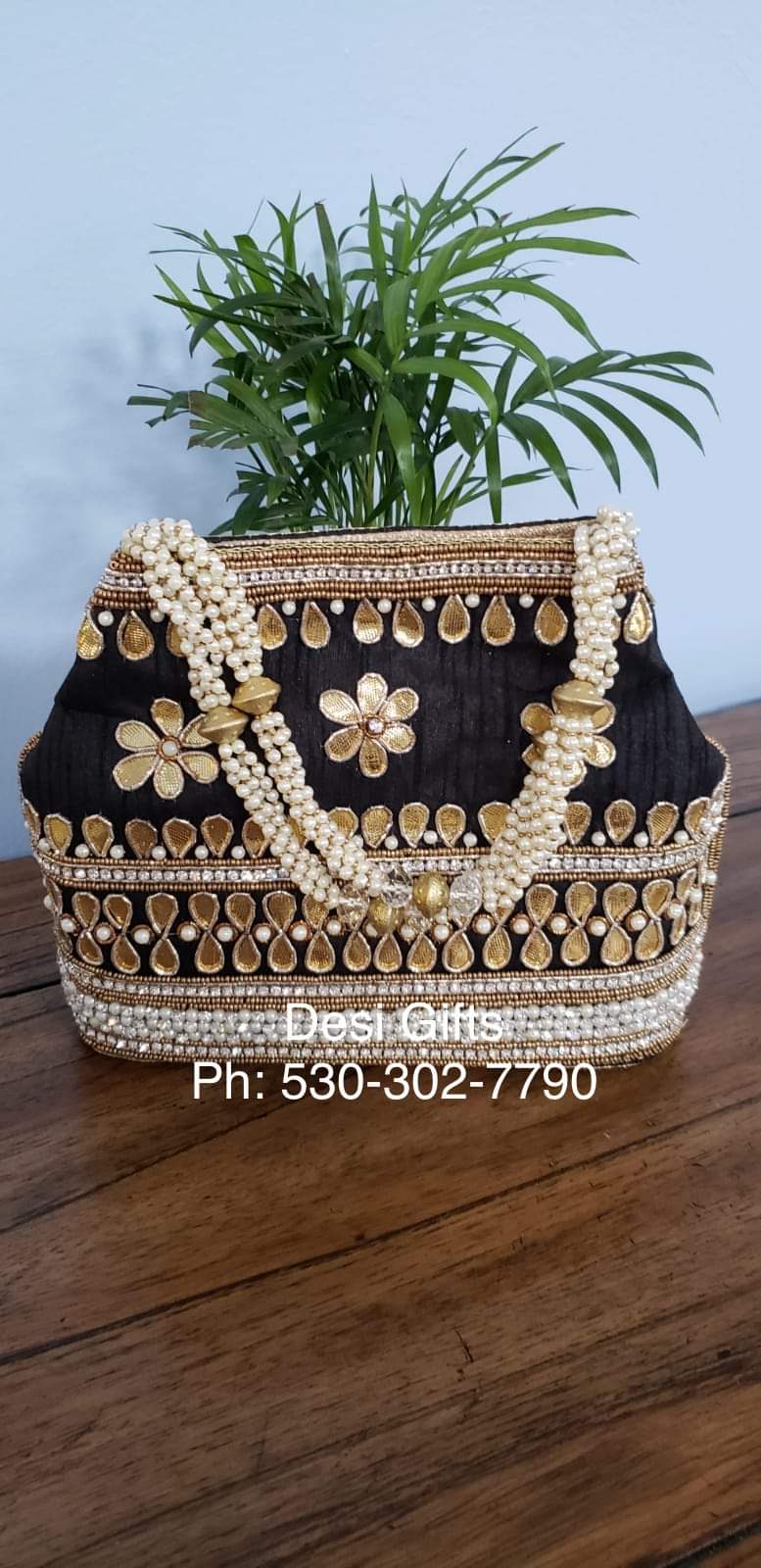 Indian Wedding Designer Handbag,  HBS#187